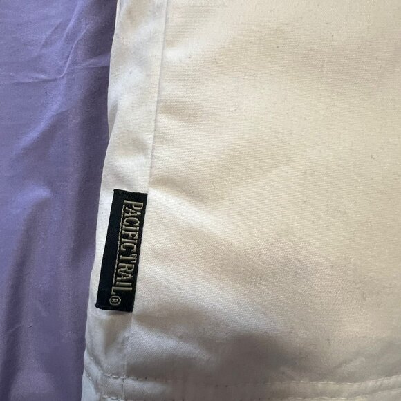 Vintage Pacific Trail Outdoor Jacket L 90s Parka Barn Chore Coat Beige Women - Picture 8 of 10